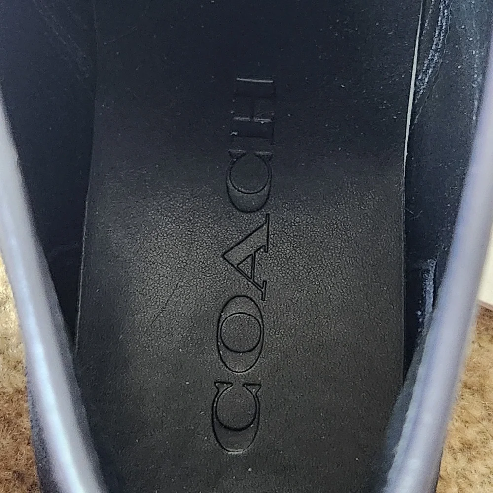 Coach Men's Designer Desert Boot‎ Size 9D Midnight Navy Color